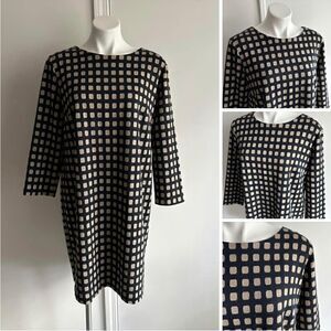 Checkered Dress, Phase Eight, UK Size 18 / US Size 16